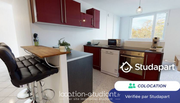 Colocation tudiante Studio à Lyon 8me arrondissement (69008)