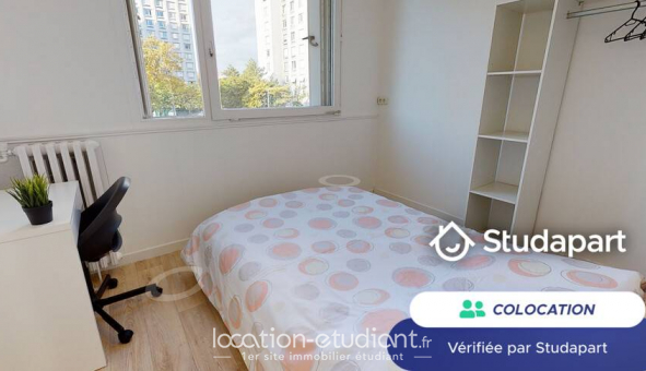 Colocation tudiante Studio à Lyon 8me arrondissement (69008)