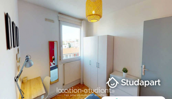 Colocation tudiante Studio à Lyon 8me arrondissement (69008)