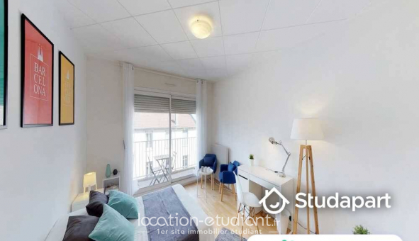 Colocation �tudiante Studio &agrave; Lyon 8�me arrondissement (69008)