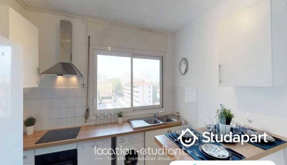 Colocation �tudiante Studio &agrave; Lyon 8�me arrondissement (69008)