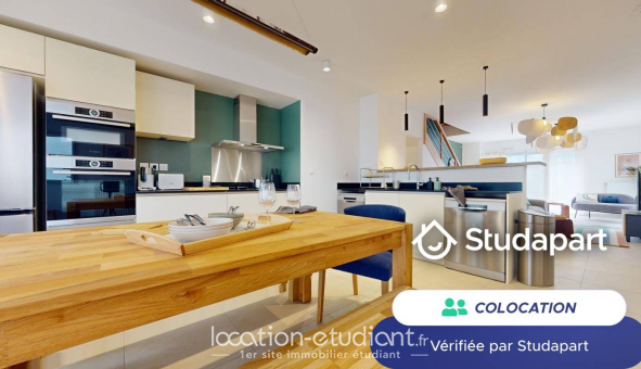 Colocation �tudiante Studio &agrave; Lyon 8�me arrondissement (69008)