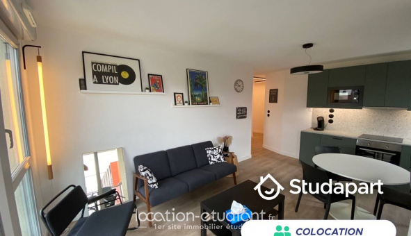 Colocation �tudiante Chambre dans une colocation de 23m2