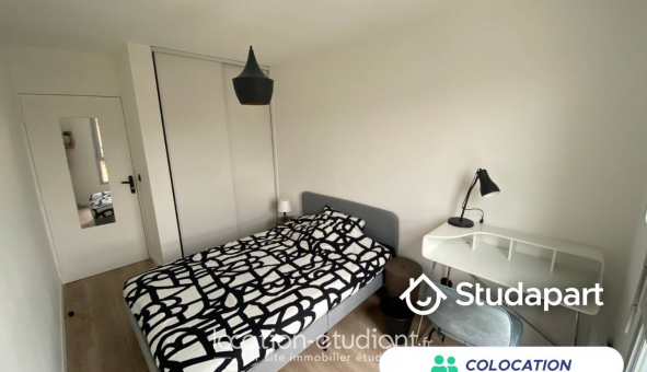 Colocation �tudiante Studio &agrave; Lyon 8�me arrondissement (69008)