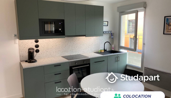 Colocation �tudiante Studio &agrave; Lyon 8�me arrondissement (69008)