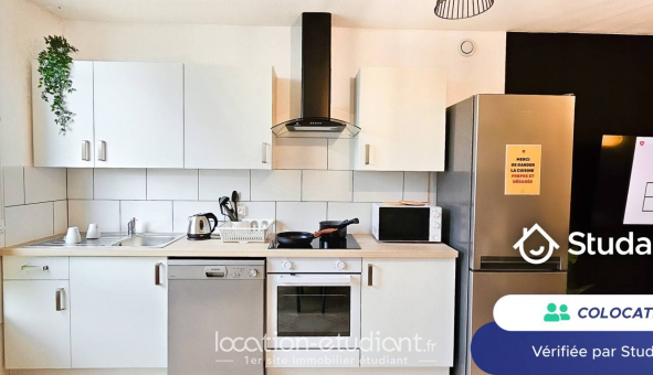 Colocation �tudiante Studio &agrave; Lyon 8�me arrondissement (69008)