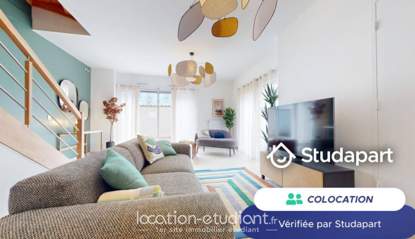 Colocation �tudiante Studio &agrave; Lyon 8�me arrondissement (69008)