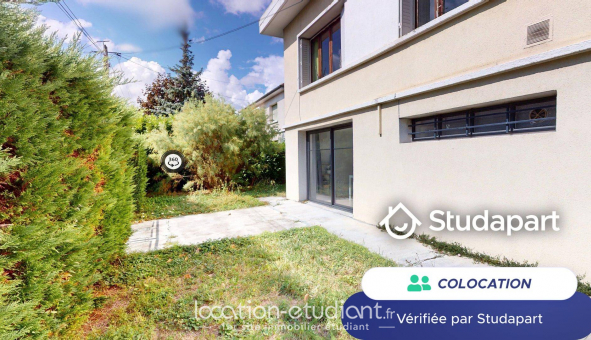 Colocation �tudiante Studio &agrave; Lyon 8�me arrondissement (69008)