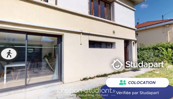 Colocation �tudiante Studio &agrave; Lyon 8�me arrondissement (69008)