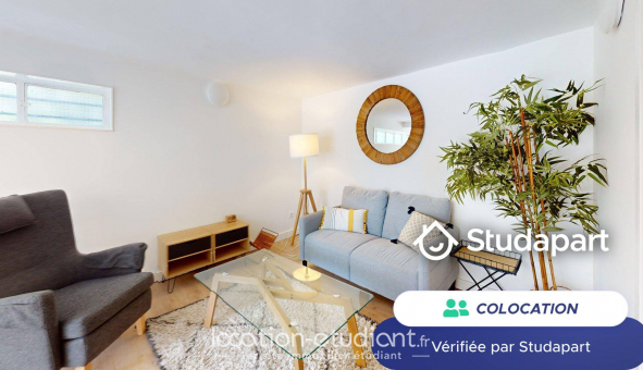 Colocation �tudiante Studio &agrave; Lyon 8�me arrondissement (69008)