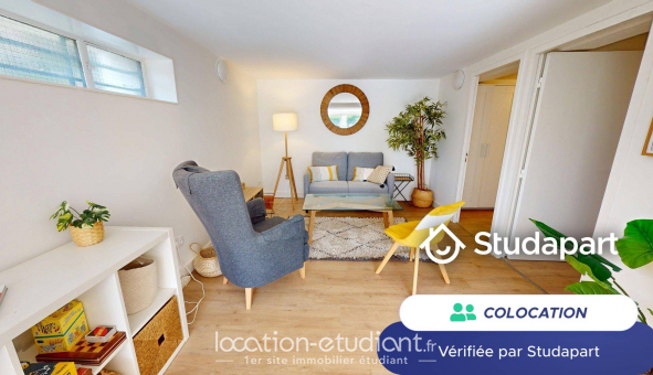 Colocation �tudiante Studio &agrave; Lyon 8�me arrondissement (69008)