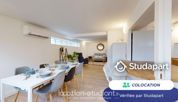 Colocation �tudiante Studio &agrave; Lyon 8�me arrondissement (69008)