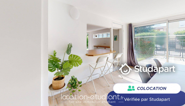 Colocation �tudiante Studio &agrave; Lyon 8�me arrondissement (69008)
