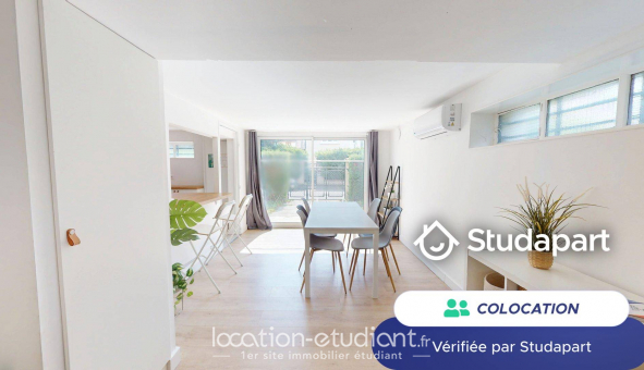 Colocation �tudiante Studio &agrave; Lyon 8�me arrondissement (69008)