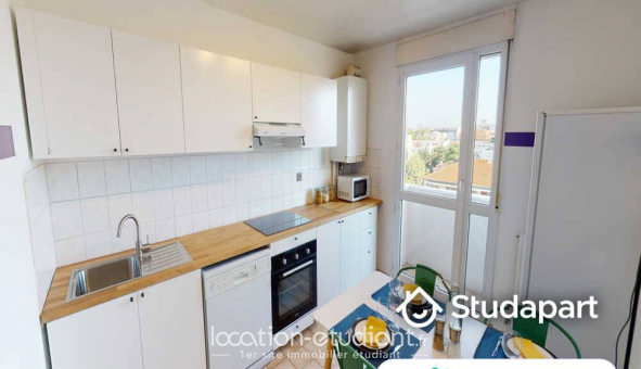Colocation �tudiante Studio &agrave; Lyon 8�me arrondissement (69008)
