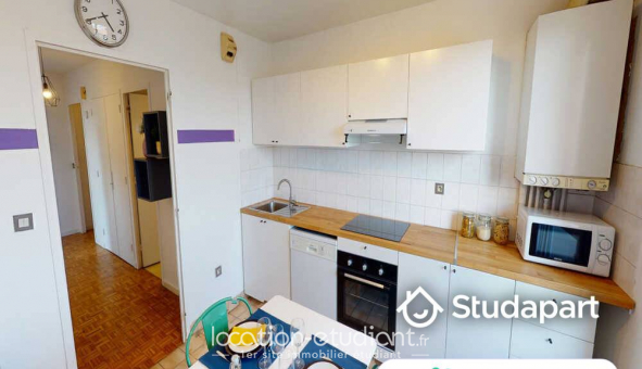 Colocation �tudiante Studio &agrave; Lyon 8�me arrondissement (69008)