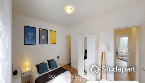 Colocation �tudiante Chambre dans une colocation de 16m2
