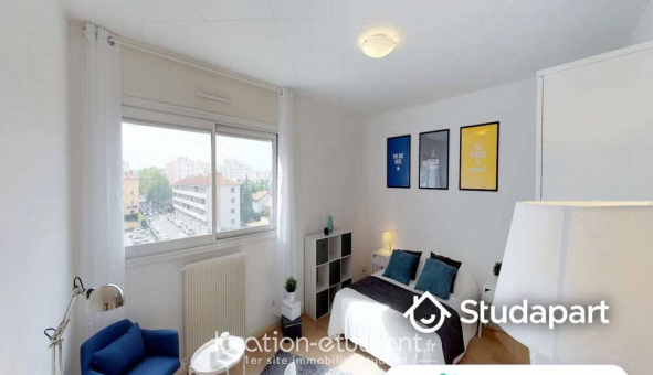 Colocation �tudiante Studio &agrave; Lyon 8�me arrondissement (69008)