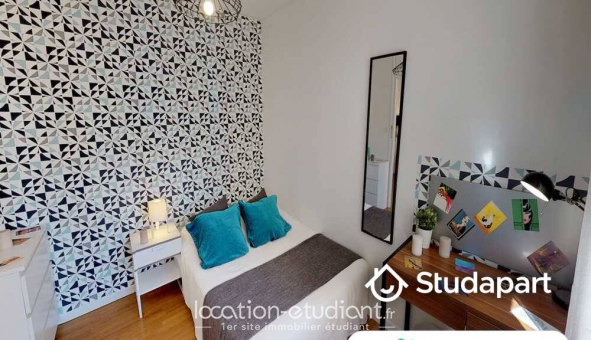 Colocation �tudiante Studio &agrave; Lyon 8�me arrondissement (69008)