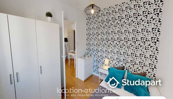 Colocation �tudiante Studio &agrave; Lyon 8�me arrondissement (69008)