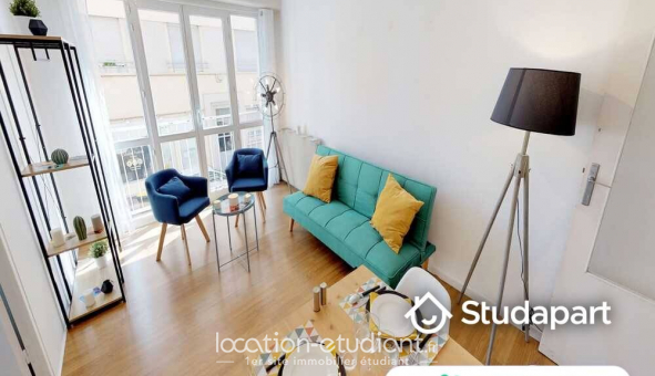 Colocation �tudiante Studio &agrave; Lyon 8�me arrondissement (69008)