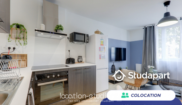 Colocation �tudiante T3 &agrave; Lyon 8�me arrondissement (69008)