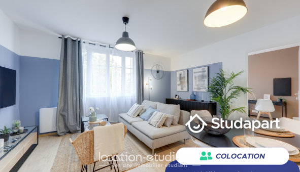 Colocation �tudiante T3 &agrave; Lyon 8�me arrondissement (69008)