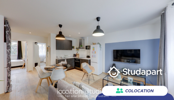 Colocation �tudiante T3 &agrave; Lyon 8�me arrondissement (69008)