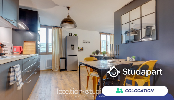 Colocation étudiante T4 à Lyon 8ème arrondissement (69008)