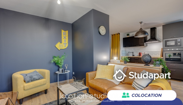Colocation étudiante T4 à Lyon 8ème arrondissement (69008)