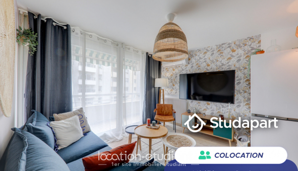 Colocation tudiante T4 à Lyon 8me arrondissement (69008)