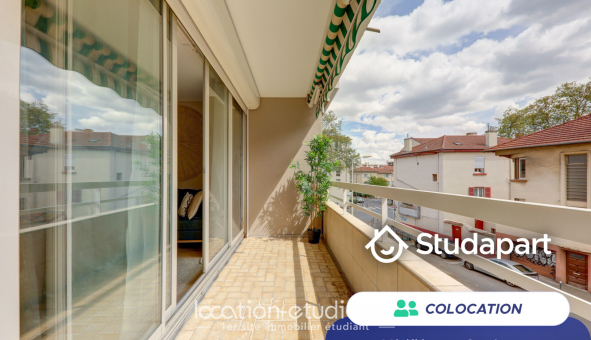 Colocation tudiante T4 à Lyon 8me arrondissement (69008)