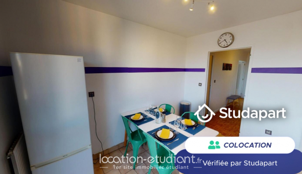 Colocation tudiante Studio à Lyon 8me arrondissement (69008)