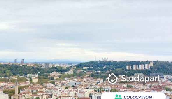 Colocation tudiante Studio à Lyon 9me arrondissement (69009)