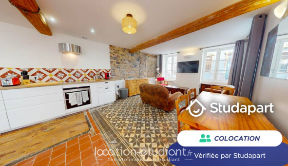 Colocation tudiante Studio à Lyon 9me arrondissement (69009)