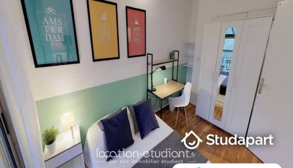 Colocation �tudiante Studio &agrave; Lyon 9�me arrondissement (69009)
