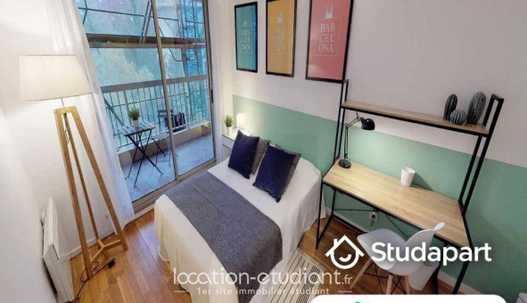 Colocation �tudiante Studio &agrave; Lyon 9�me arrondissement (69009)