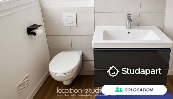 Colocation �tudiante Studio &agrave; Mantes la Jolie (78200)