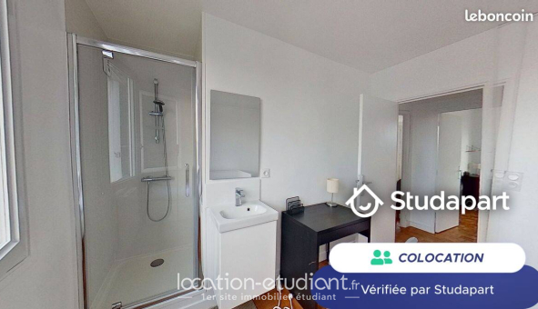 Colocation étudiante Studio &agrave; Mantes la Ville (78200)