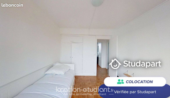 Colocation étudiante Studio &agrave; Mantes la Ville (78200)