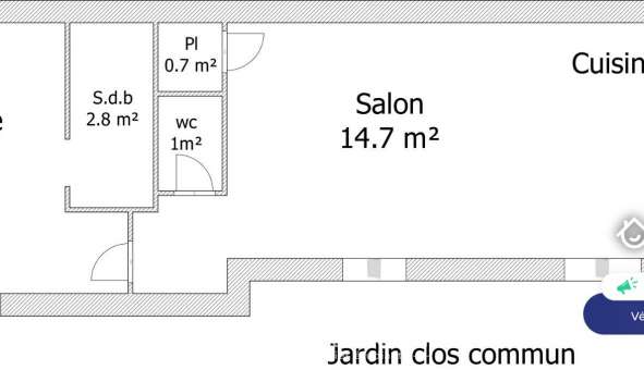 Colocation tudiante Studio à Marennes (17320)