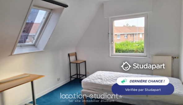 Colocation tudiante Studio à Marquette lez Lille (59520)