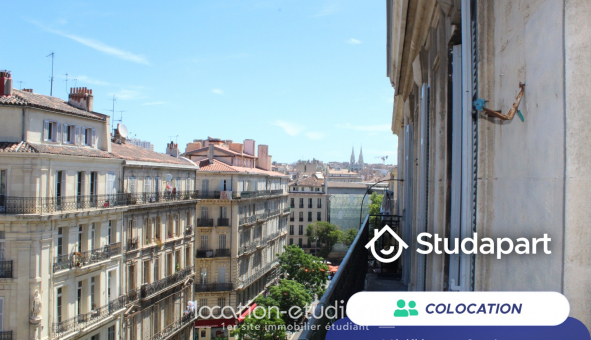 Colocation étudiante Chambre dans une colocation de 17m2