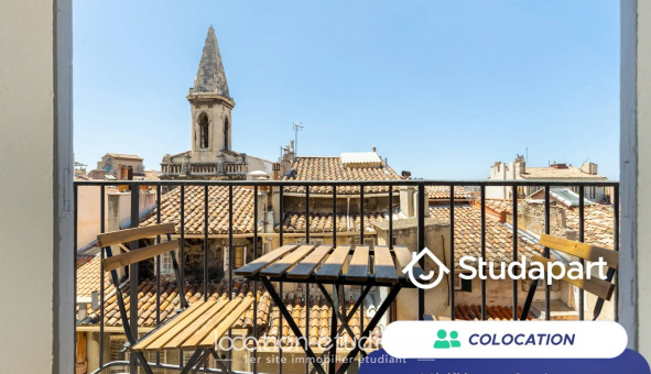 Colocation tudiante Studio à Marseille 01er arrondissement (13001)