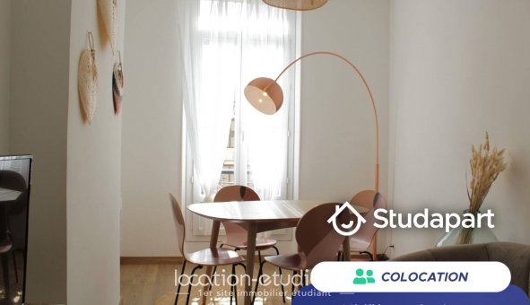 Colocation étudiante Studio à Marseille 01er arrondissement (13001)