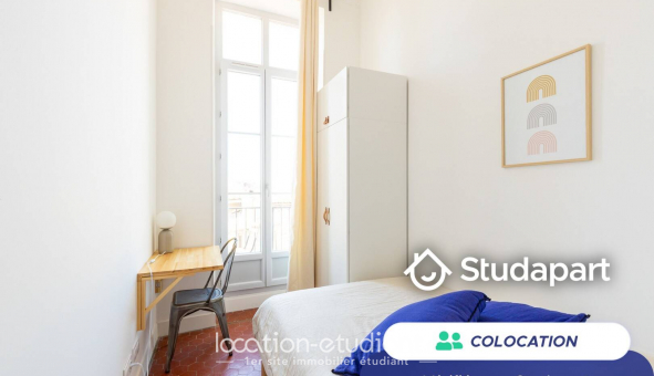 Colocation tudiante Chambre dans une colocation de 12m2