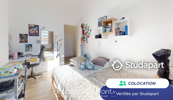 Colocation tudiante Studio à Marseille 01er arrondissement (13001)