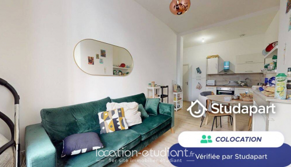 Colocation tudiante Studio à Marseille 01er arrondissement (13001)