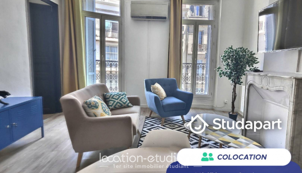 Colocation �tudiante Studio &agrave; Marseille 01er arrondissement (13001)