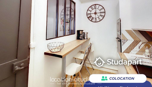 Colocation �tudiante Studio &agrave; Marseille 01er arrondissement (13001)